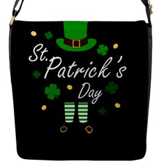 St Patricks Leprechaun Flap Messenger Bag (s) by Valentinaart