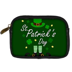 St Patricks Leprechaun Digital Camera Cases by Valentinaart