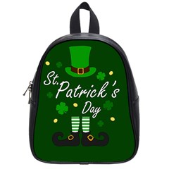 St Patricks Leprechaun School Bag (small) by Valentinaart