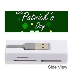 St Patricks Leprechaun Memory Card Reader (stick)  by Valentinaart