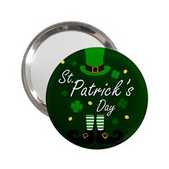 St Patricks Leprechaun 2 25  Handbag Mirrors by Valentinaart