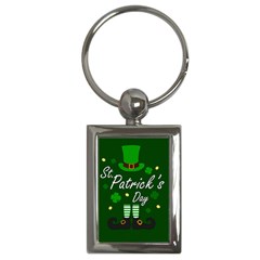 St Patricks Leprechaun Key Chains (rectangle)  by Valentinaart