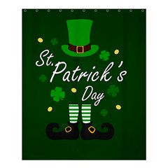 St Patricks Leprechaun Shower Curtain 60  X 72  (medium)  by Valentinaart