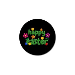 Happy Easter Golf Ball Marker by Valentinaart