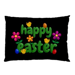 Happy Easter Pillow Case (two Sides) by Valentinaart