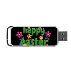 Happy Easter Portable Usb Flash (one Side) by Valentinaart