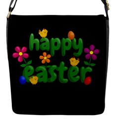 Happy Easter Flap Messenger Bag (s) by Valentinaart