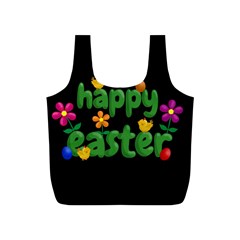 Happy Easter Full Print Recycle Bags (s)  by Valentinaart