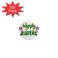 Happy Easter 1  Mini Magnets (100 Pack)  by Valentinaart