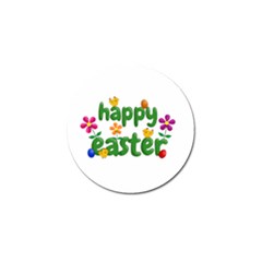 Happy Easter Golf Ball Marker by Valentinaart