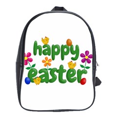 Happy Easter School Bag (large) by Valentinaart