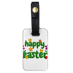 Happy Easter Luggage Tags (one Side)  by Valentinaart