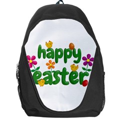 Happy Easter Backpack Bag by Valentinaart