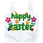 Happy Easter Full Print Recycle Bags (L)  Front