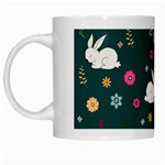 Easter bunny  White Mugs Left