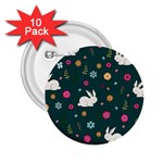 Easter bunny  2.25  Buttons (10 pack)  Front