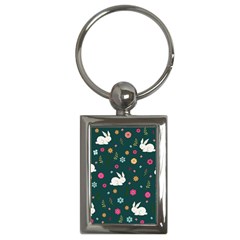 Easter Bunny  Key Chains (rectangle) 