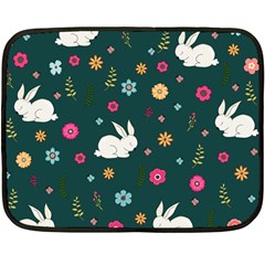 Easter bunny  Fleece Blanket (Mini)