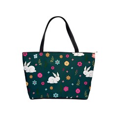 Easter Bunny  Shoulder Handbags by Valentinaart