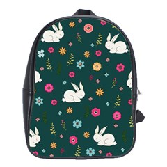 Easter bunny  School Bag (Large)