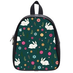 Easter bunny  School Bag (Small)