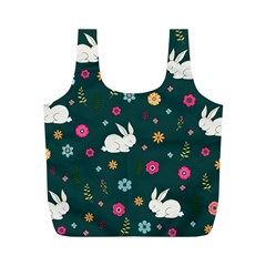 Easter bunny  Full Print Recycle Bags (M) 