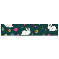 Easter Bunny  Small Flano Scarf by Valentinaart