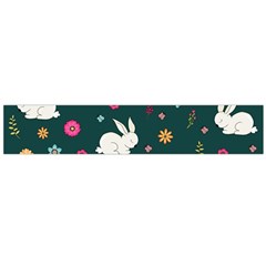 Easter Bunny  Large Flano Scarf  by Valentinaart