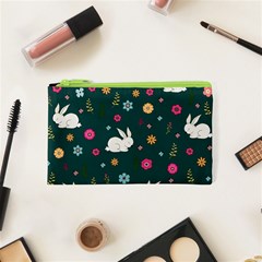 Easter Bunny  Cosmetic Bag (xs) by Valentinaart