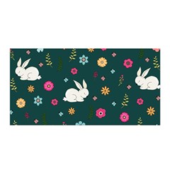 Easter Bunny  Satin Wrap by Valentinaart