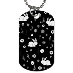 Easter Bunny  Dog Tag (one Side) by Valentinaart