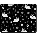 Easter bunny  Fleece Blanket (Medium)  60 x50  Blanket Front