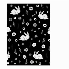 Easter Bunny  Small Garden Flag (two Sides) by Valentinaart