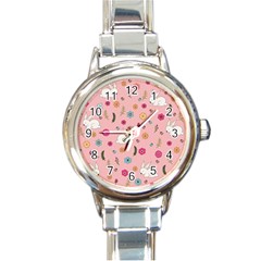 Easter bunny  Round Italian Charm Watch