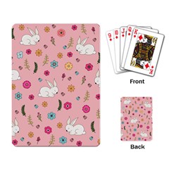 Easter bunny  Playing Card