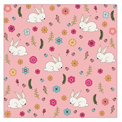 Easter bunny  Large Satin Scarf (Square)