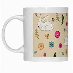 Easter Bunny  White Mugs by Valentinaart