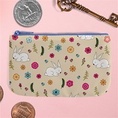 Easter Bunny  Large Coin Purse by Valentinaart