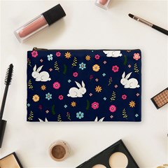 Easter Bunny  Cosmetic Bag (medium)  by Valentinaart