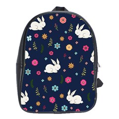 Easter Bunny  School Bag (large) by Valentinaart