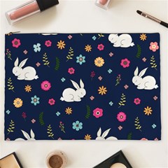 Easter Bunny  Cosmetic Bag (xxl)  by Valentinaart