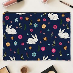 Easter Bunny  Cosmetic Bag (xxxl)  by Valentinaart