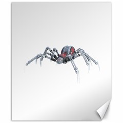 Bionic Spider Cartoon Canvas 8  X 10  by ImagineWorld