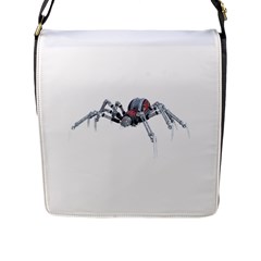 Bionic Spider Cartoon Flap Messenger Bag (l)  by ImagineWorld