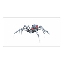 Bionic Spider Cartoon Satin Shawl by ImagineWorld