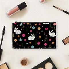 Easter Bunny  Cosmetic Bag (small)  by Valentinaart