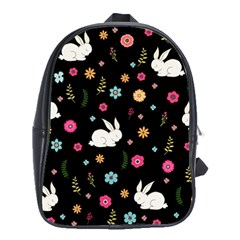 Easter Bunny  School Bag (large) by Valentinaart