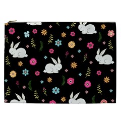 Easter Bunny  Cosmetic Bag (xxl)  by Valentinaart