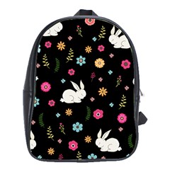 Easter Bunny  School Bag (xl) by Valentinaart