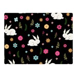 Easter bunny  Double Sided Flano Blanket (Mini)  35 x27  Blanket Front